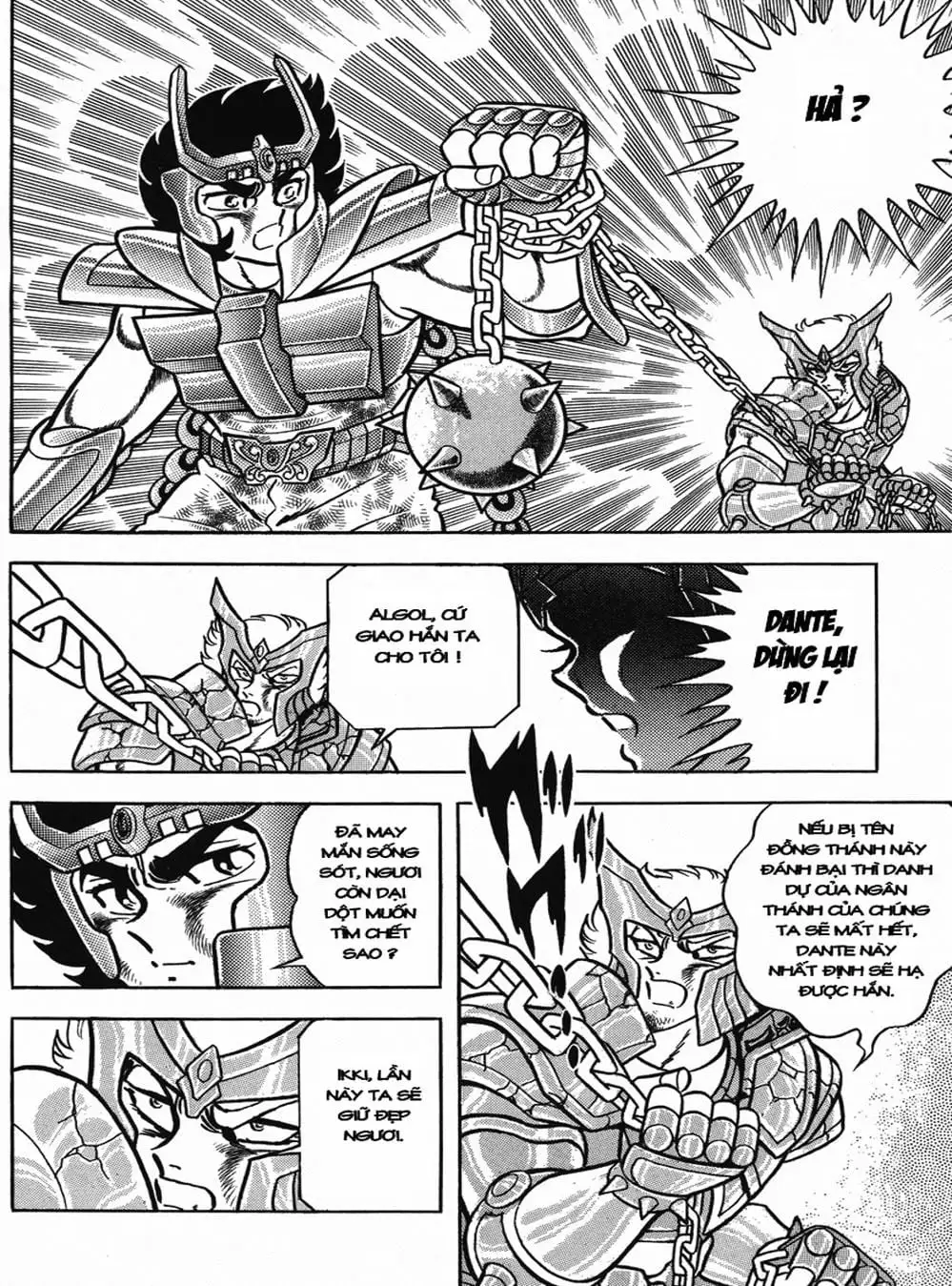 Truyện Tranh Áo Giáp Vàng - Saint Seiya trang 4