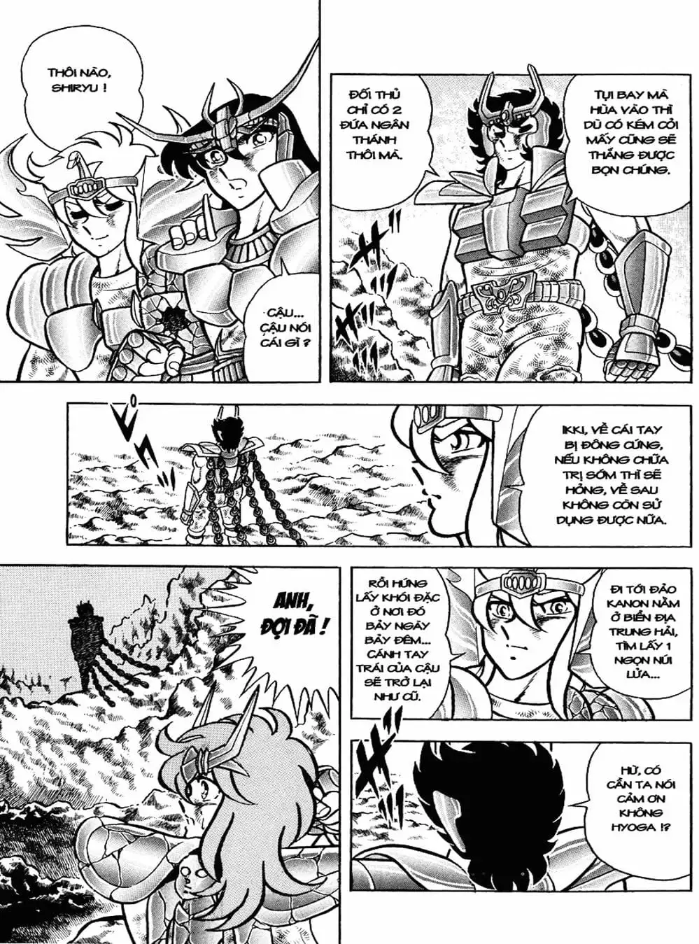 Truyện Tranh Áo Giáp Vàng - Saint Seiya trang 4