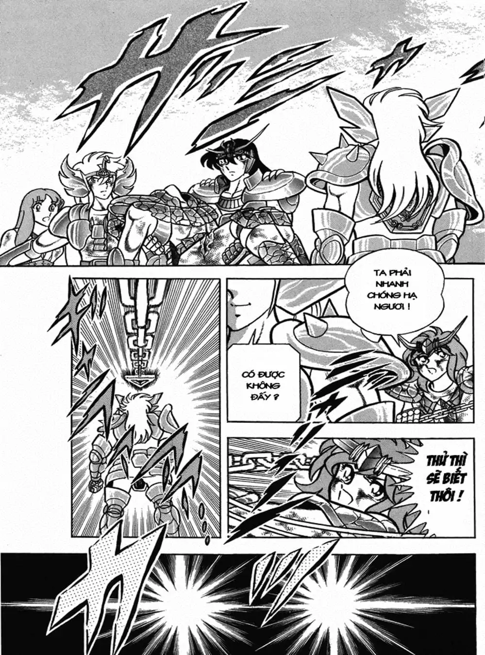 Truyện Tranh Áo Giáp Vàng - Saint Seiya trang 4