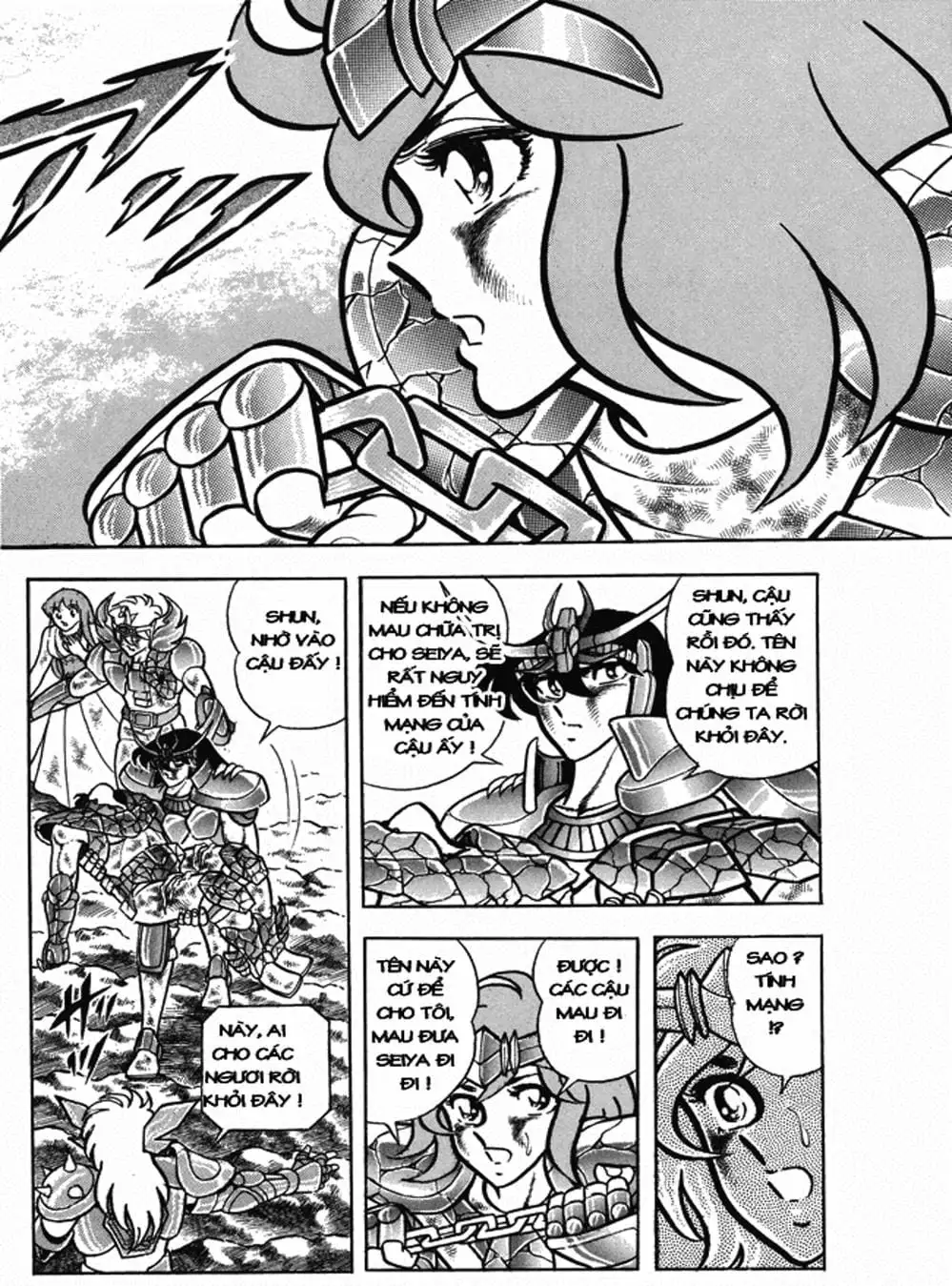 Truyện Tranh Áo Giáp Vàng - Saint Seiya trang 4