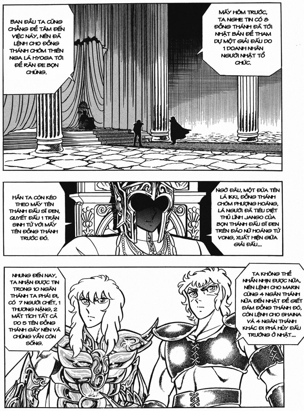 Truyện Tranh Áo Giáp Vàng - Saint Seiya trang 4