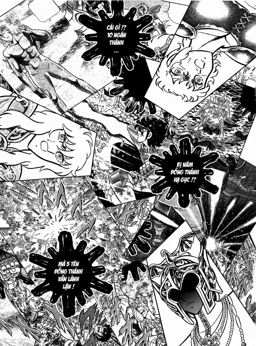 Truyện Tranh Áo Giáp Vàng - Saint Seiya trang 4