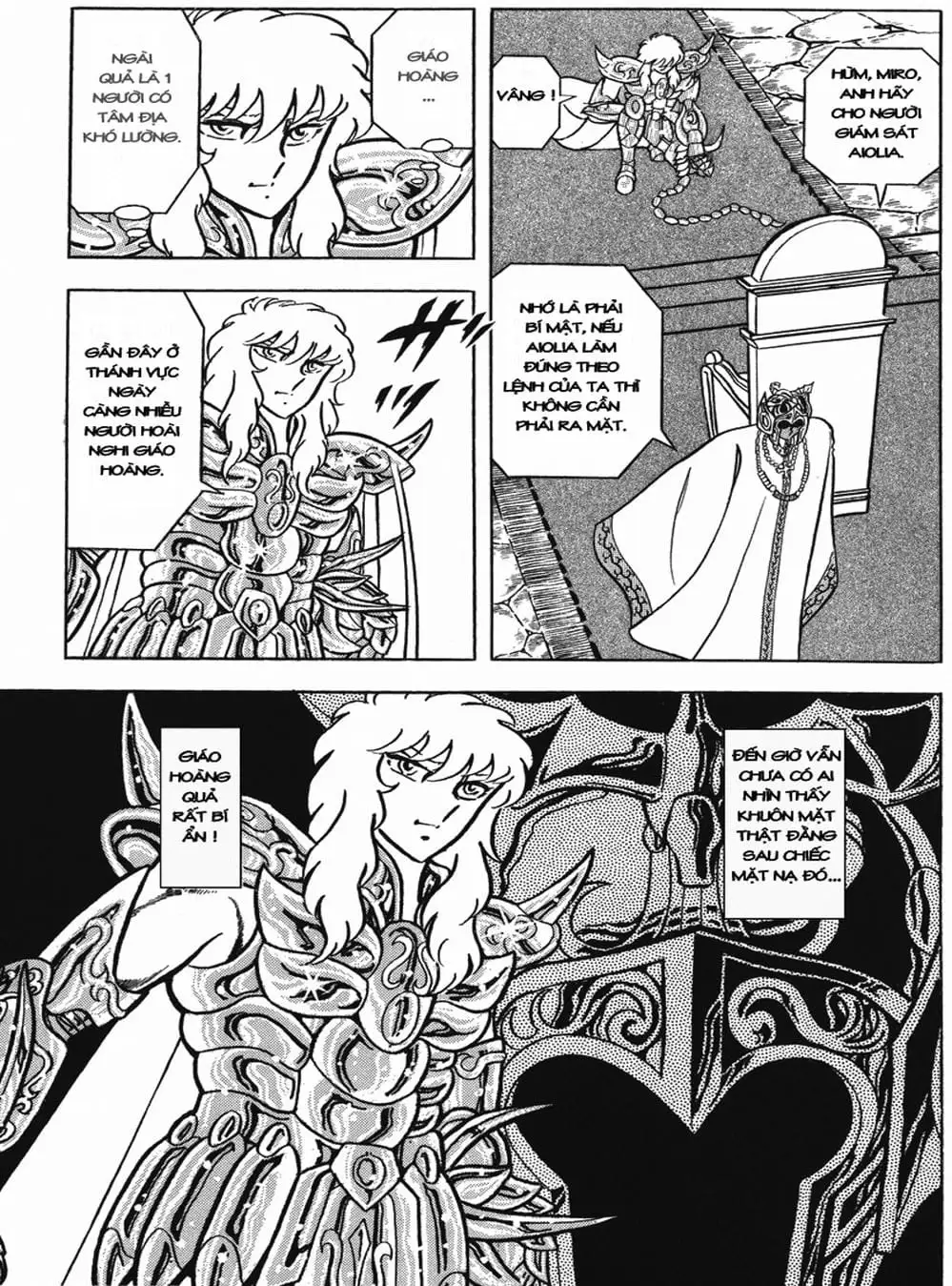 Truyện Tranh Áo Giáp Vàng - Saint Seiya trang 4