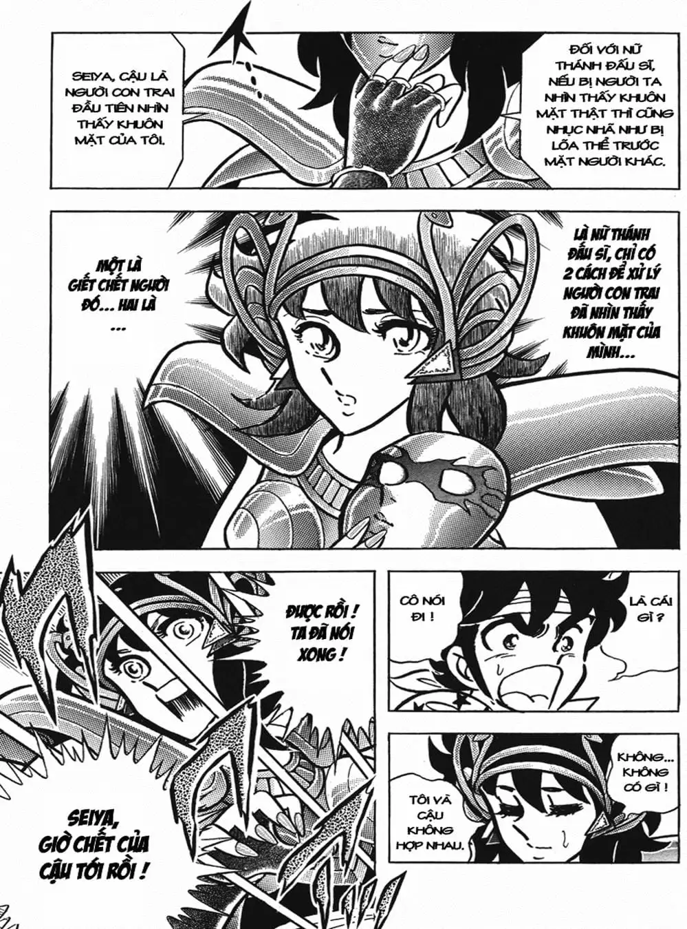 Truyện Tranh Áo Giáp Vàng - Saint Seiya trang 4