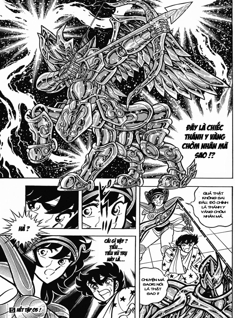 Truyện Tranh Áo Giáp Vàng - Saint Seiya trang 4