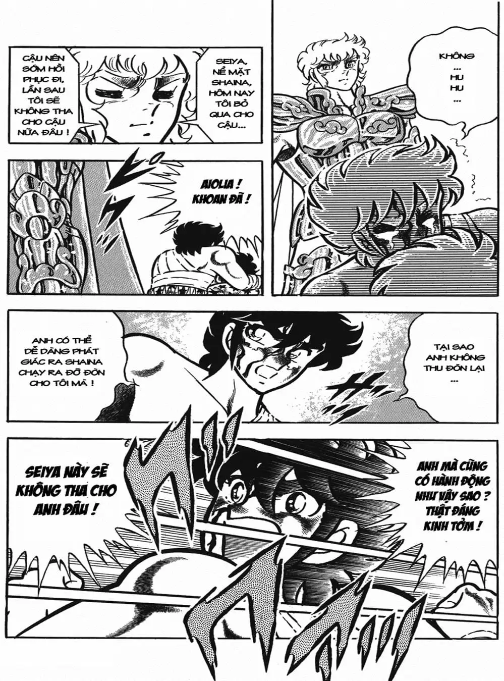 Truyện Tranh Áo Giáp Vàng - Saint Seiya trang 4