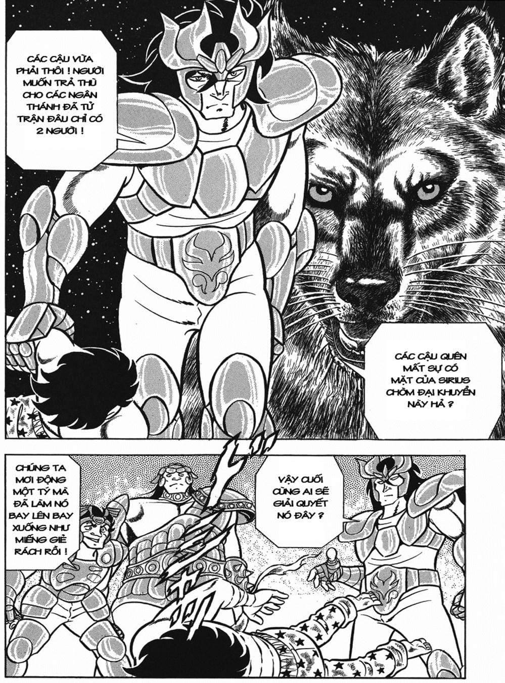 Truyện Tranh Áo Giáp Vàng - Saint Seiya trang 4