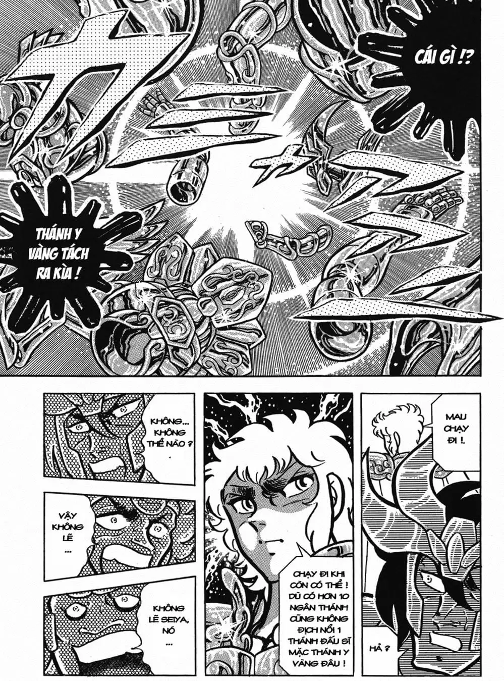 Truyện Tranh Áo Giáp Vàng - Saint Seiya trang 4