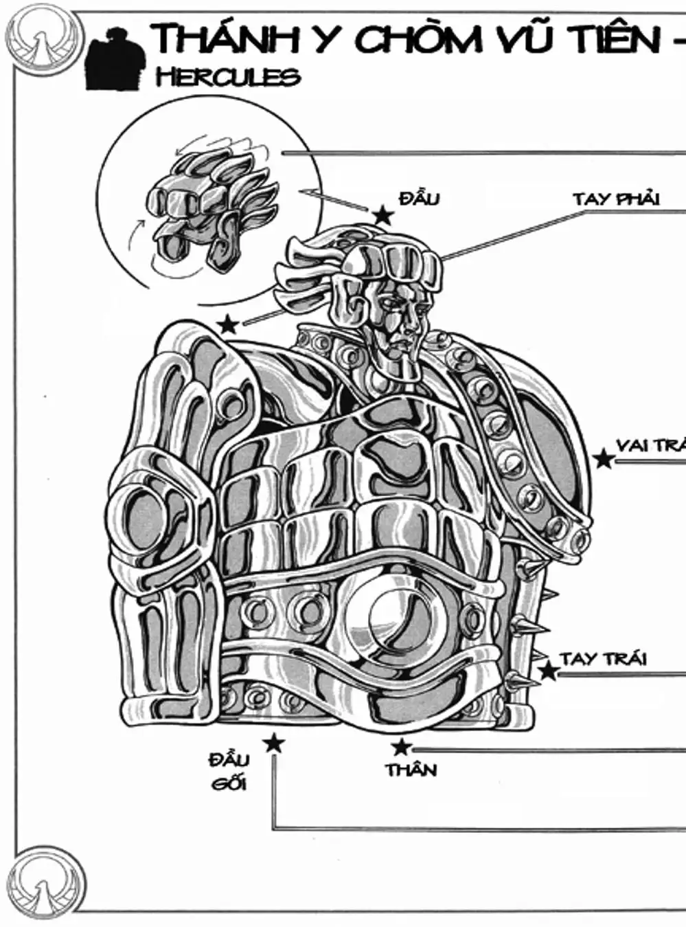 Truyện Tranh Áo Giáp Vàng - Saint Seiya trang 4