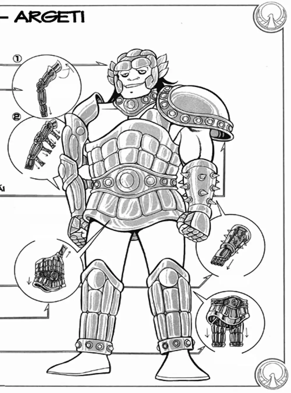 Truyện Tranh Áo Giáp Vàng - Saint Seiya trang 4