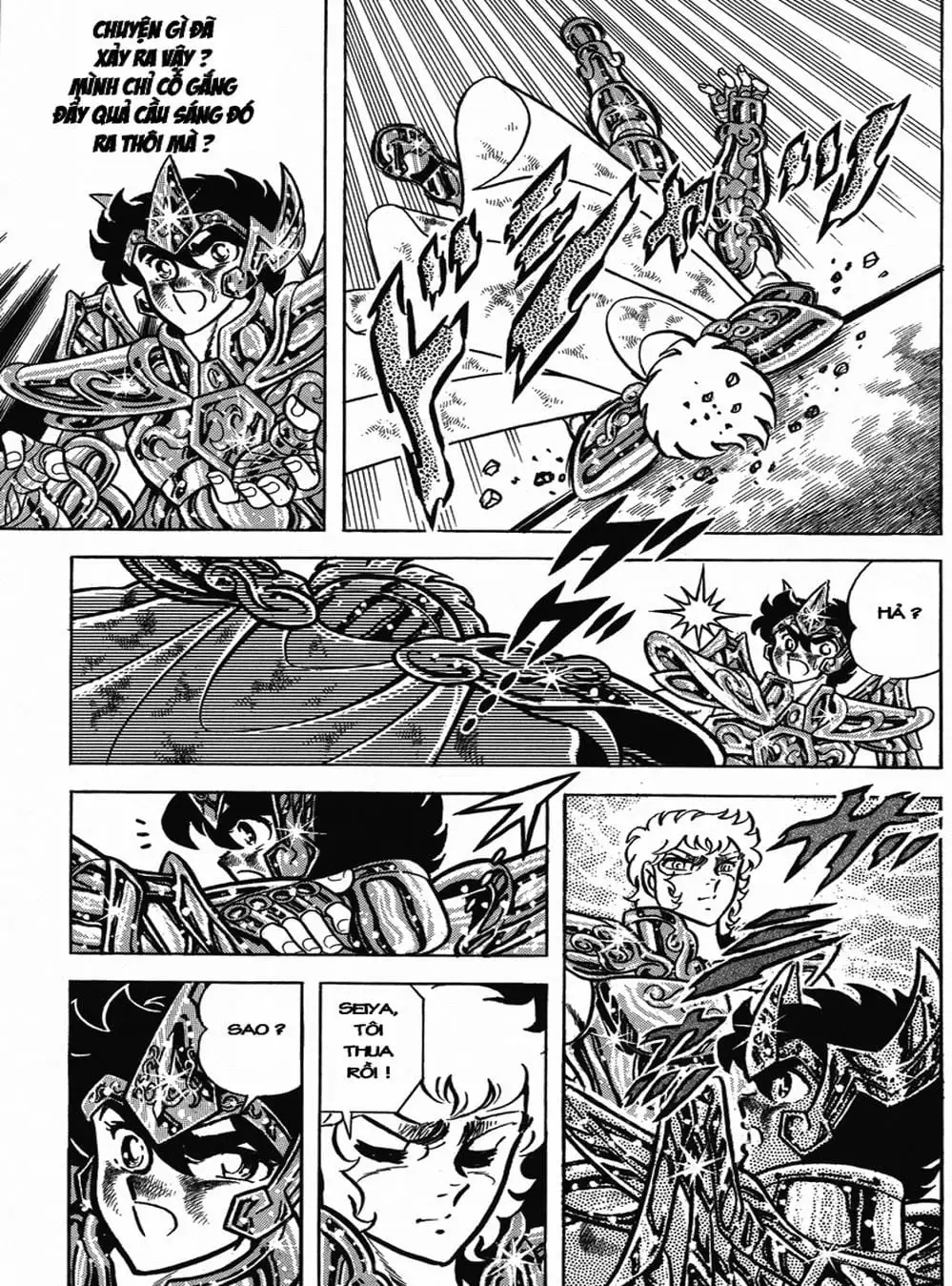 Truyện Tranh Áo Giáp Vàng - Saint Seiya trang 4