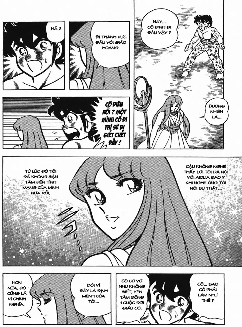 Truyện Tranh Áo Giáp Vàng - Saint Seiya trang 4