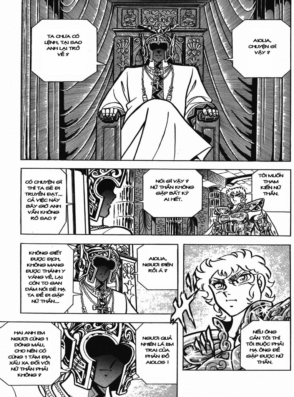 Truyện Tranh Áo Giáp Vàng - Saint Seiya trang 4