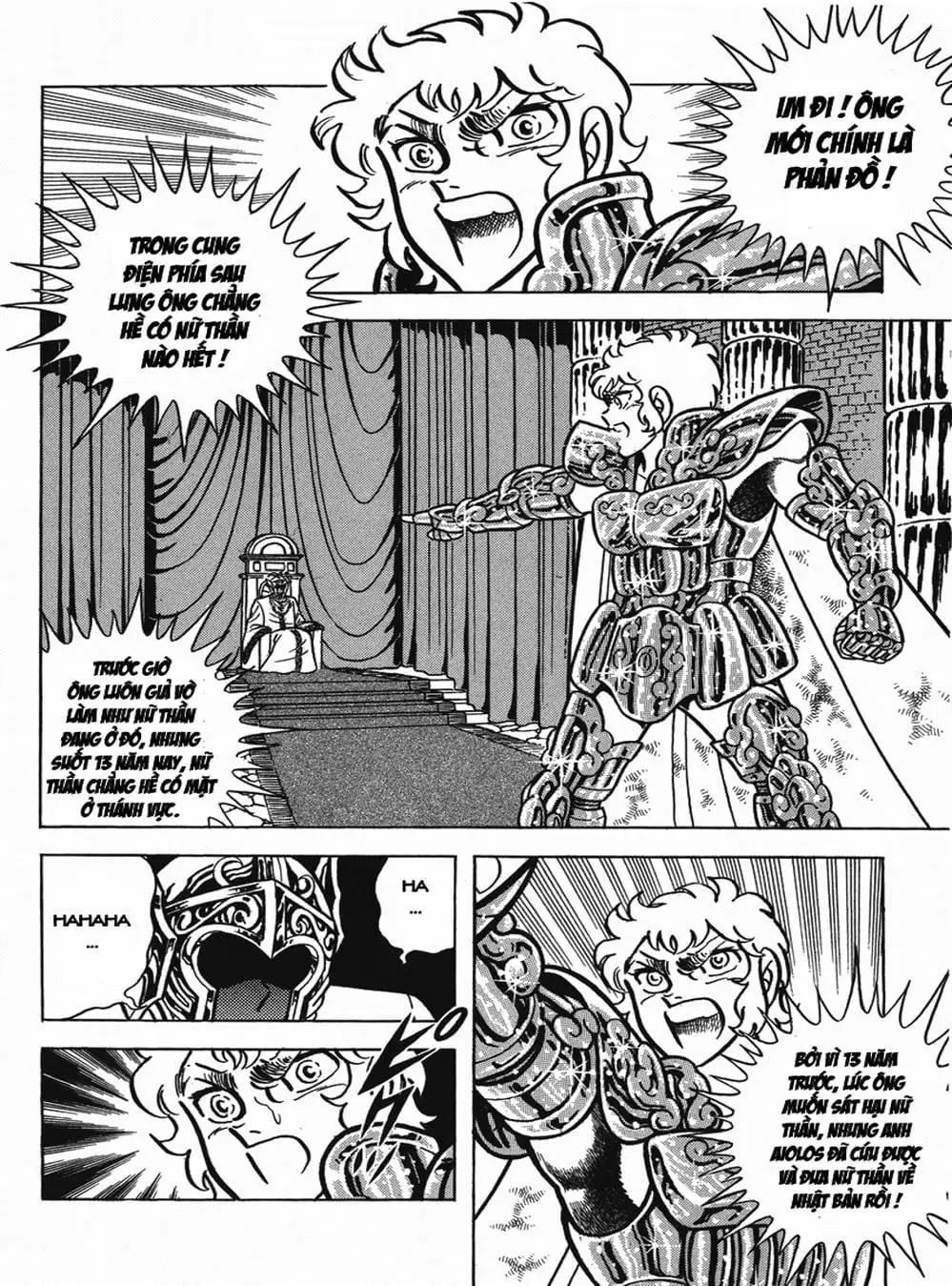 Truyện Tranh Áo Giáp Vàng - Saint Seiya trang 4