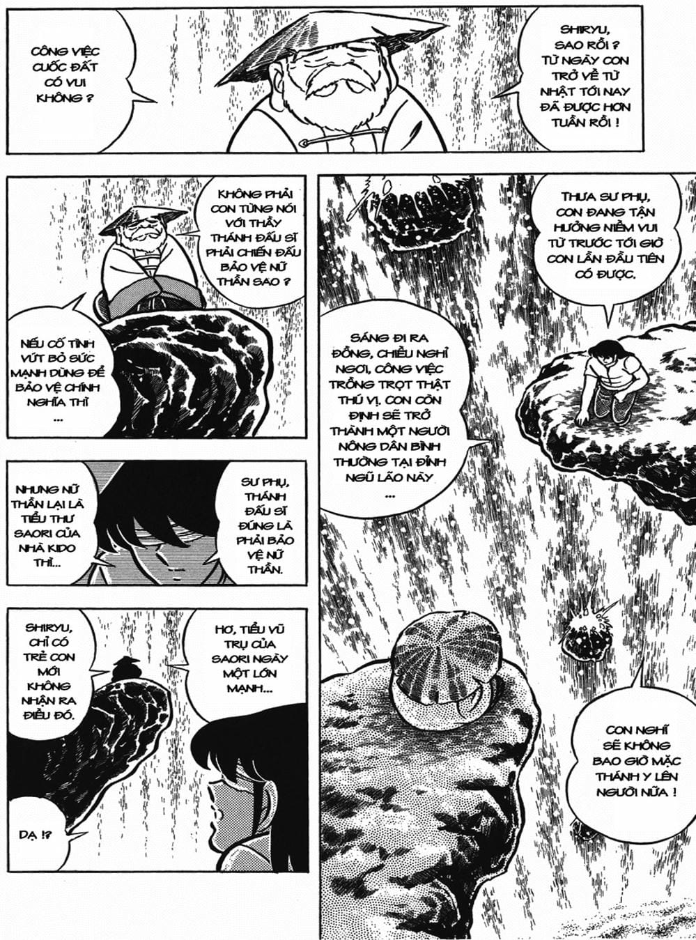 Truyện Tranh Áo Giáp Vàng - Saint Seiya trang 4