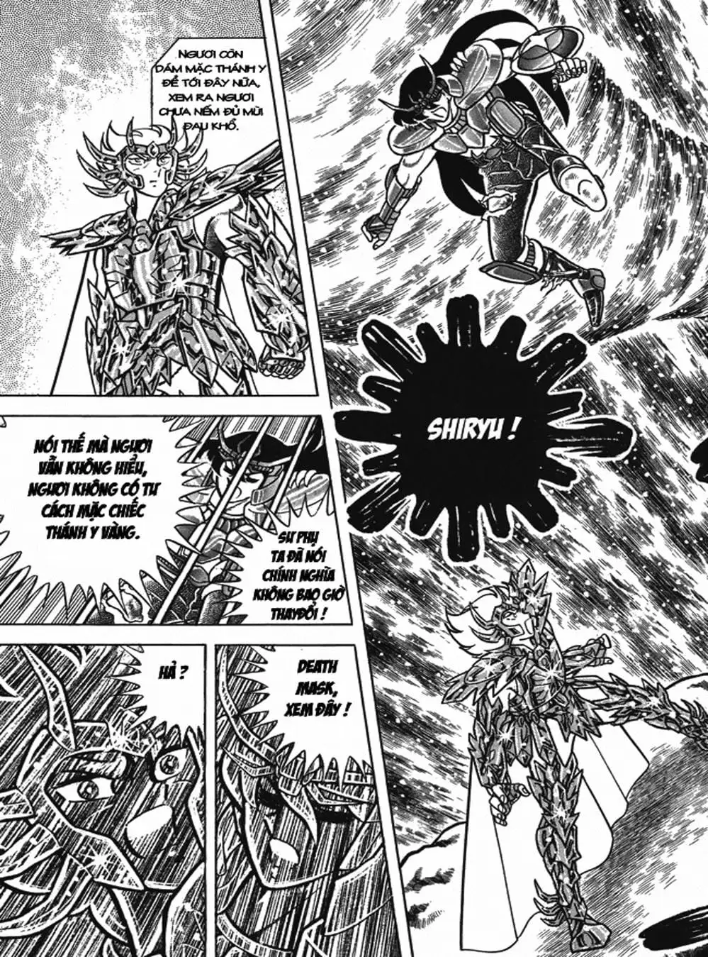 Truyện Tranh Áo Giáp Vàng - Saint Seiya trang 4