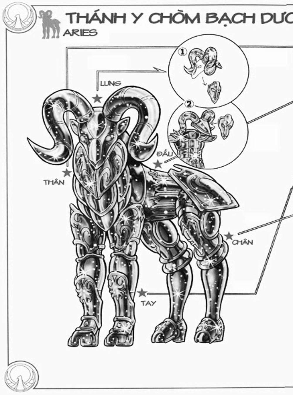 Truyện Tranh Áo Giáp Vàng - Saint Seiya trang 4