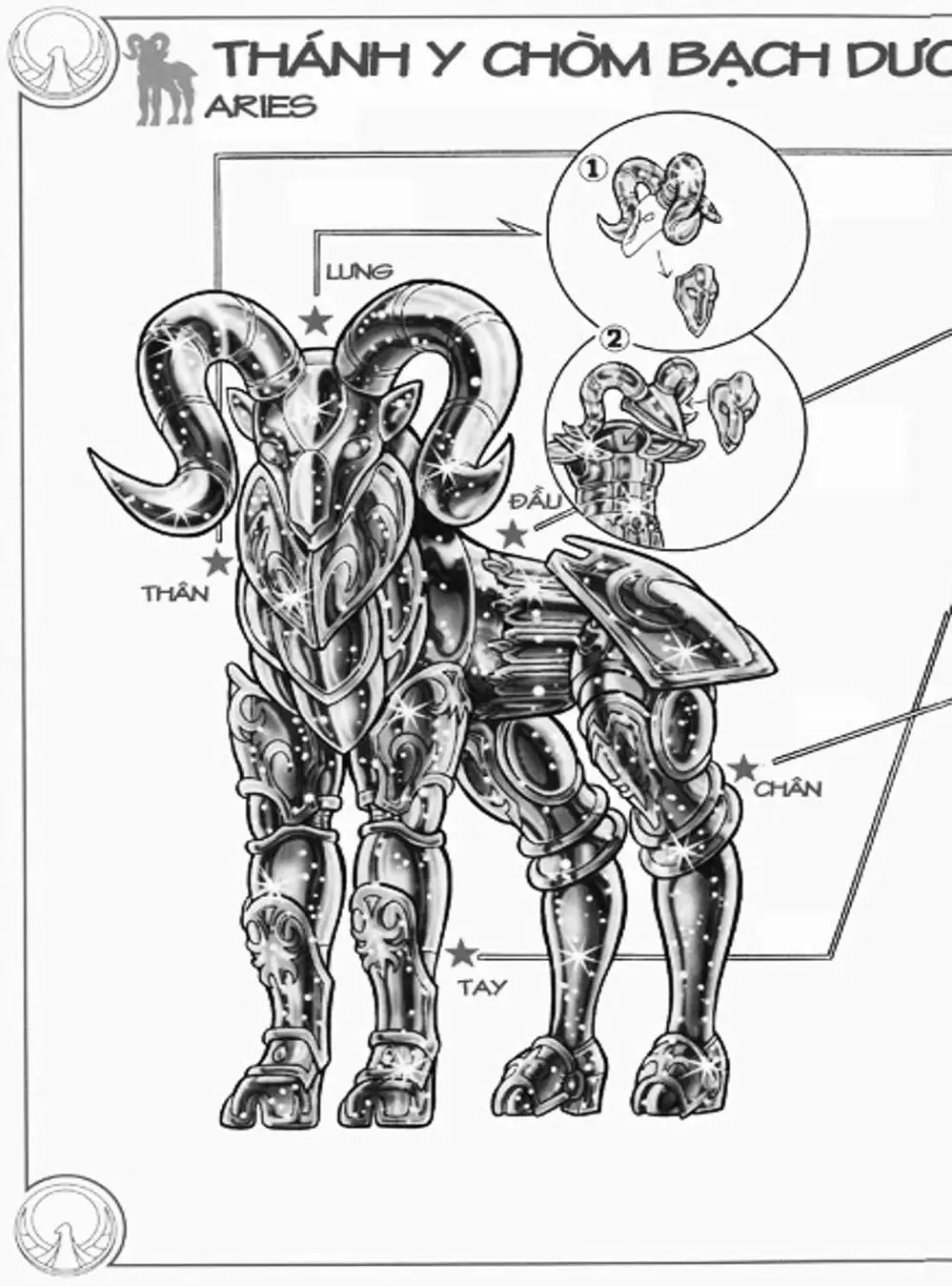 Truyện Tranh Áo Giáp Vàng - Saint Seiya trang 4