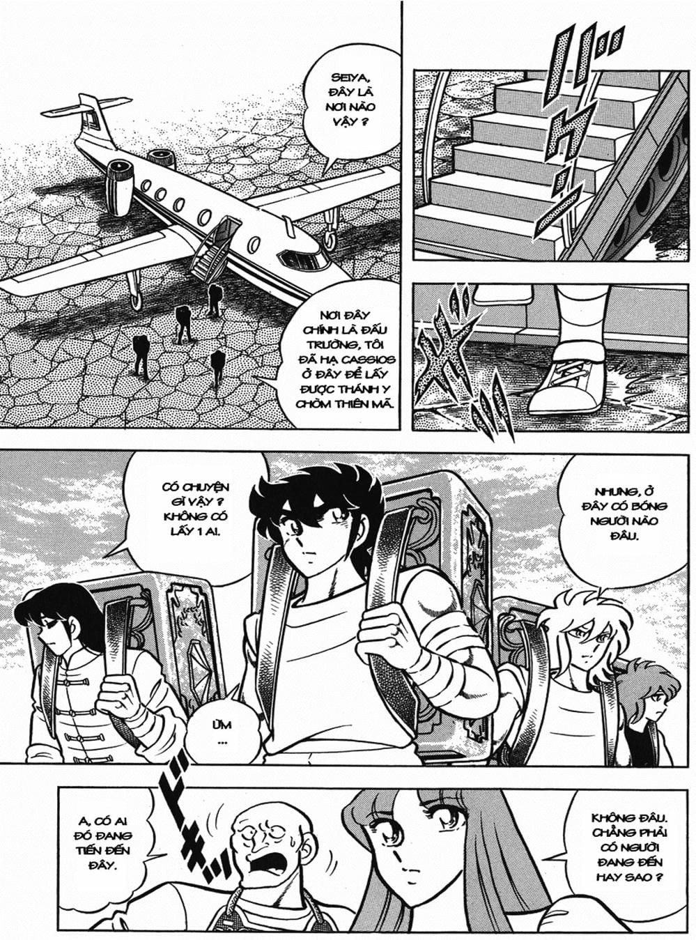Truyện Tranh Áo Giáp Vàng - Saint Seiya trang 4