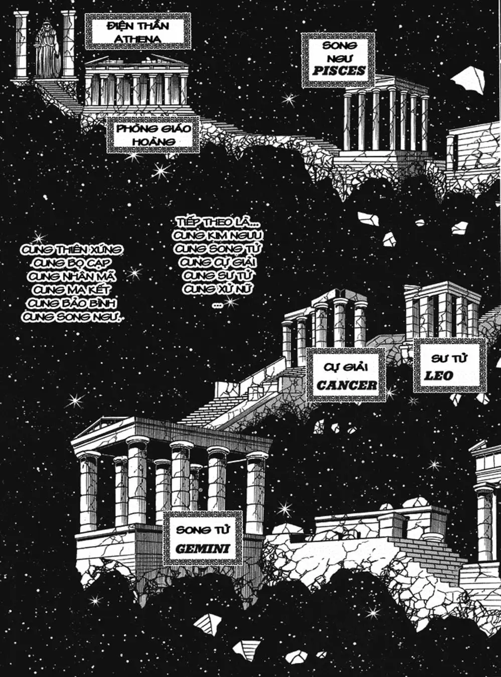 Truyện Tranh Áo Giáp Vàng - Saint Seiya trang 4