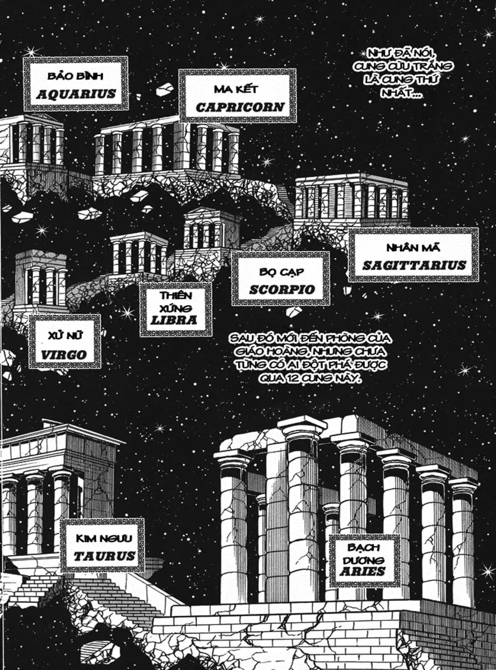 Truyện Tranh Áo Giáp Vàng - Saint Seiya trang 4