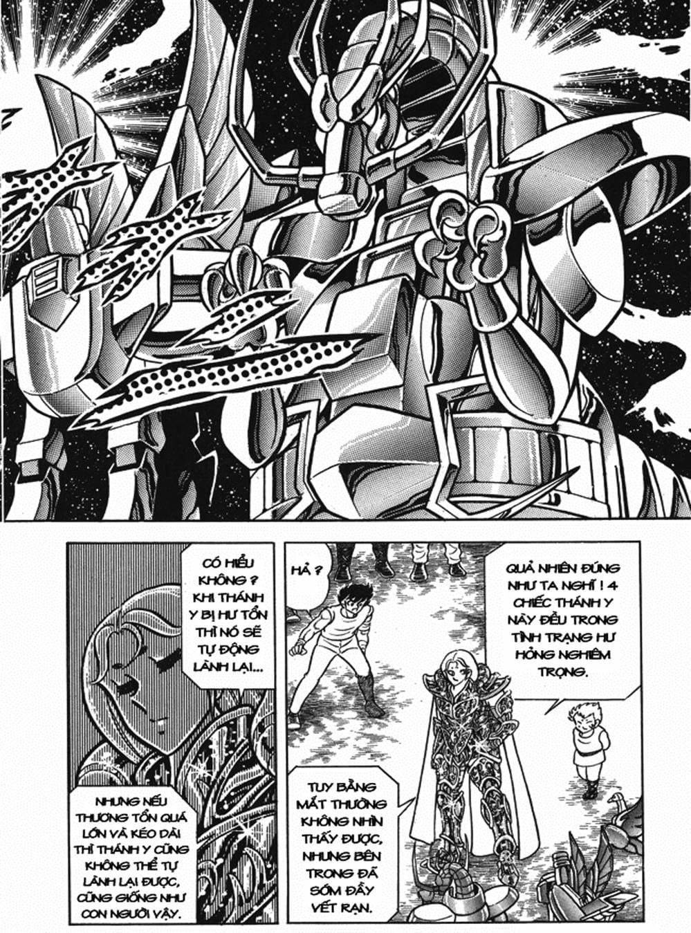 Truyện Tranh Áo Giáp Vàng - Saint Seiya trang 4