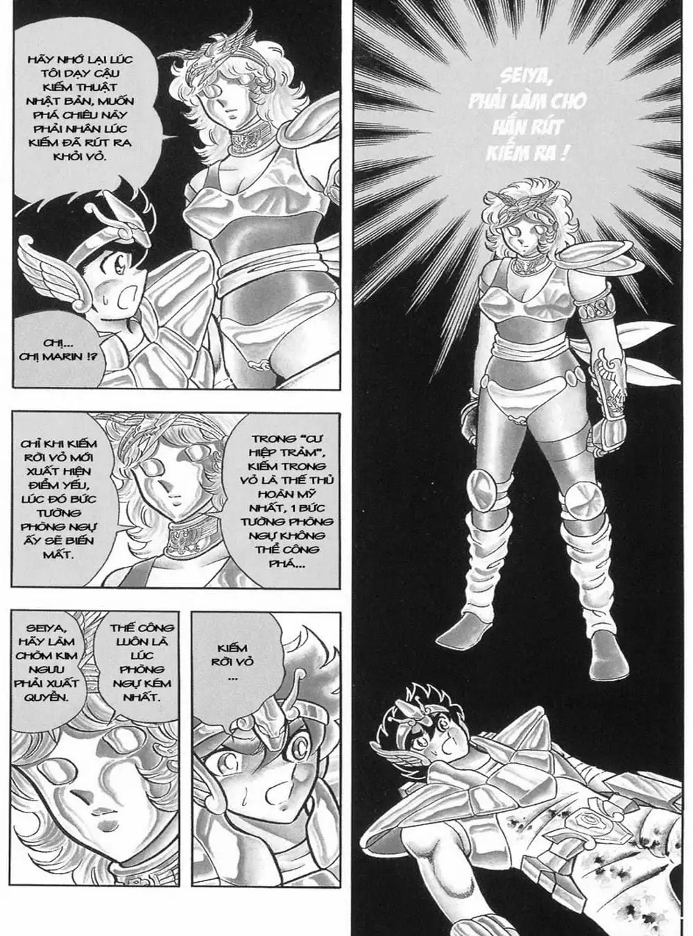 Truyện Tranh Áo Giáp Vàng - Saint Seiya trang 4
