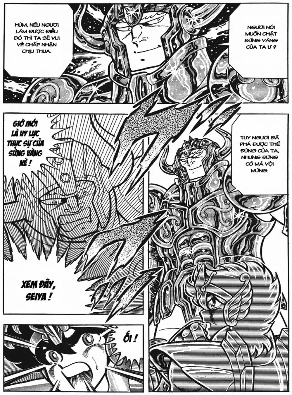 Truyện Tranh Áo Giáp Vàng - Saint Seiya trang 4