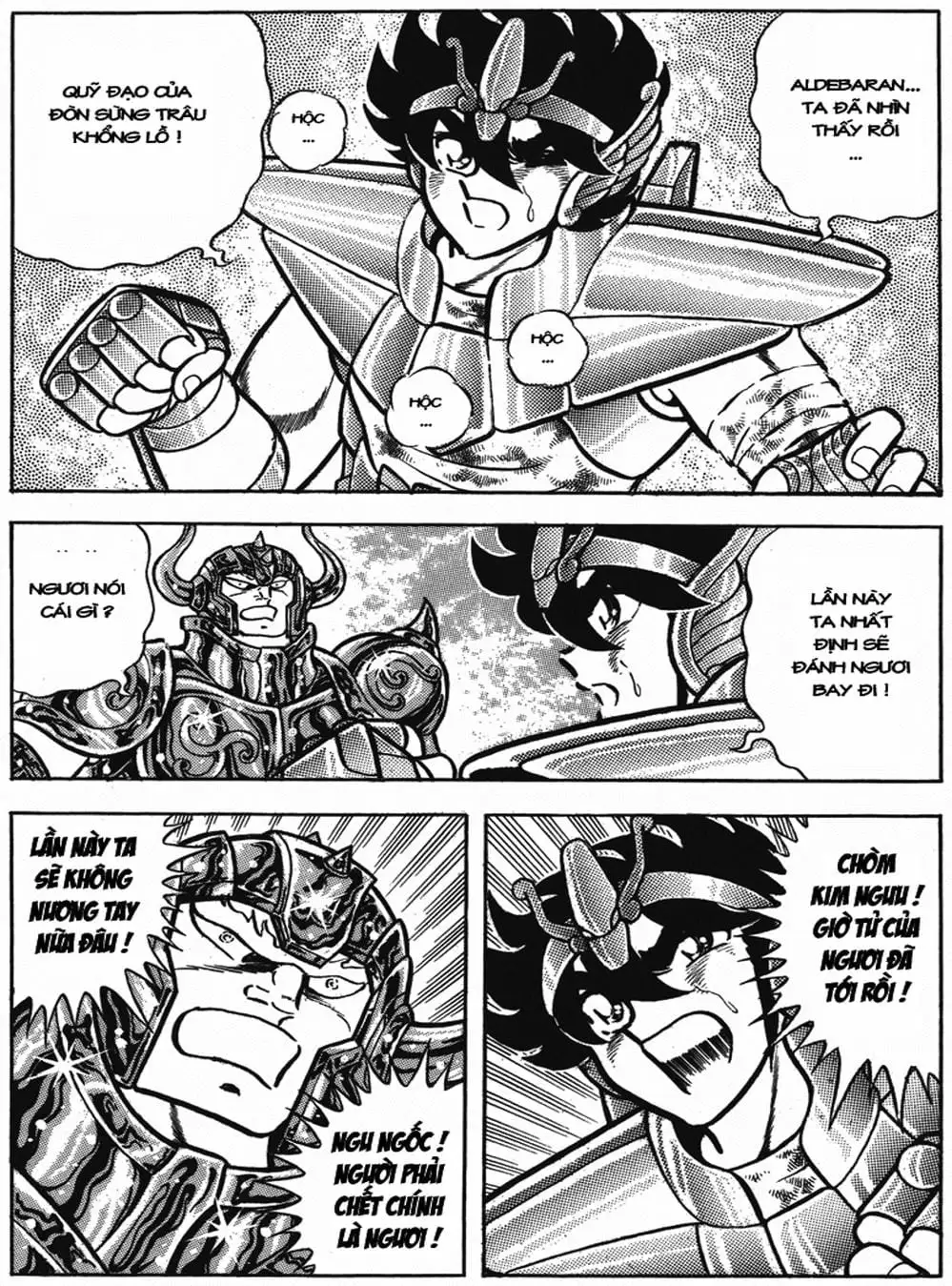 Truyện Tranh Áo Giáp Vàng - Saint Seiya trang 4