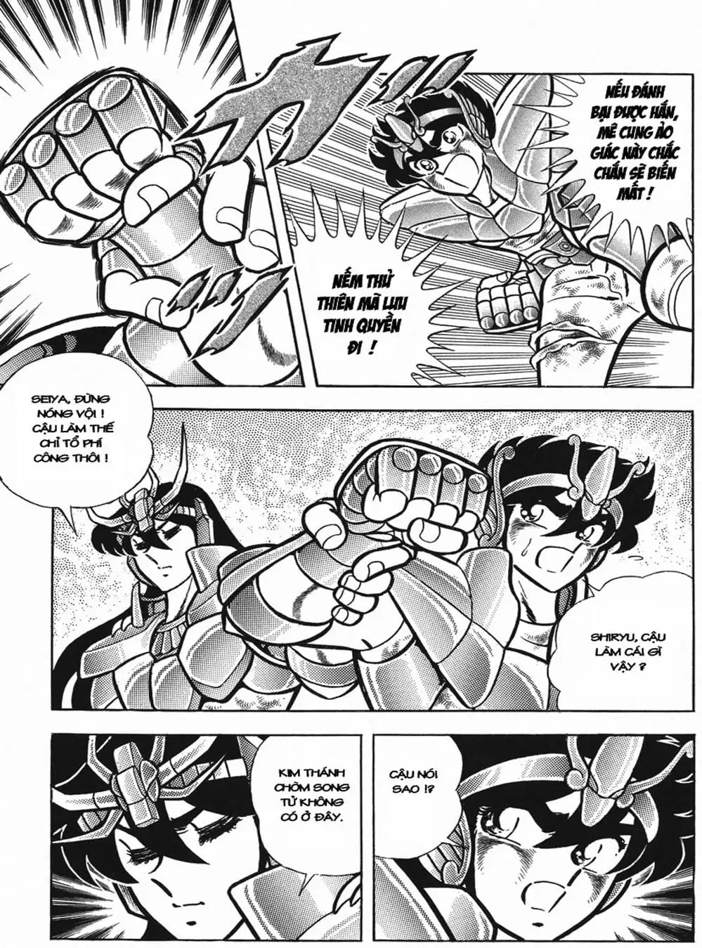 Truyện Tranh Áo Giáp Vàng - Saint Seiya trang 4