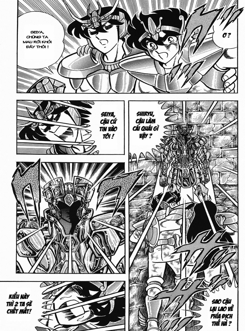 Truyện Tranh Áo Giáp Vàng - Saint Seiya trang 4