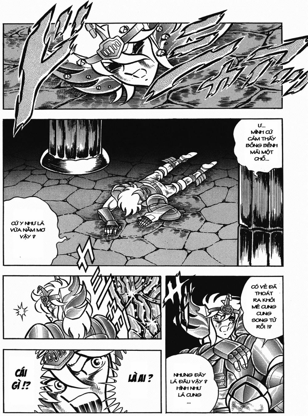 Truyện Tranh Áo Giáp Vàng - Saint Seiya trang 4