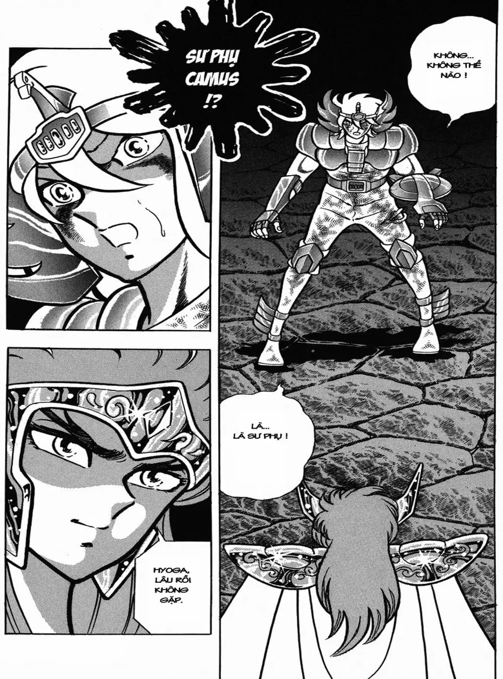 Truyện Tranh Áo Giáp Vàng - Saint Seiya trang 4