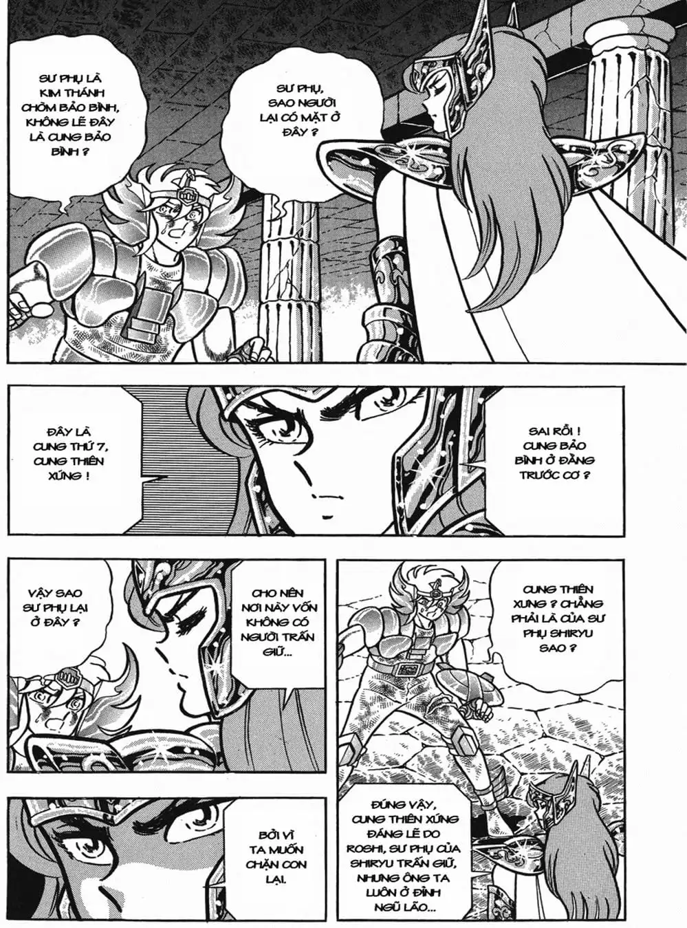 Truyện Tranh Áo Giáp Vàng - Saint Seiya trang 4