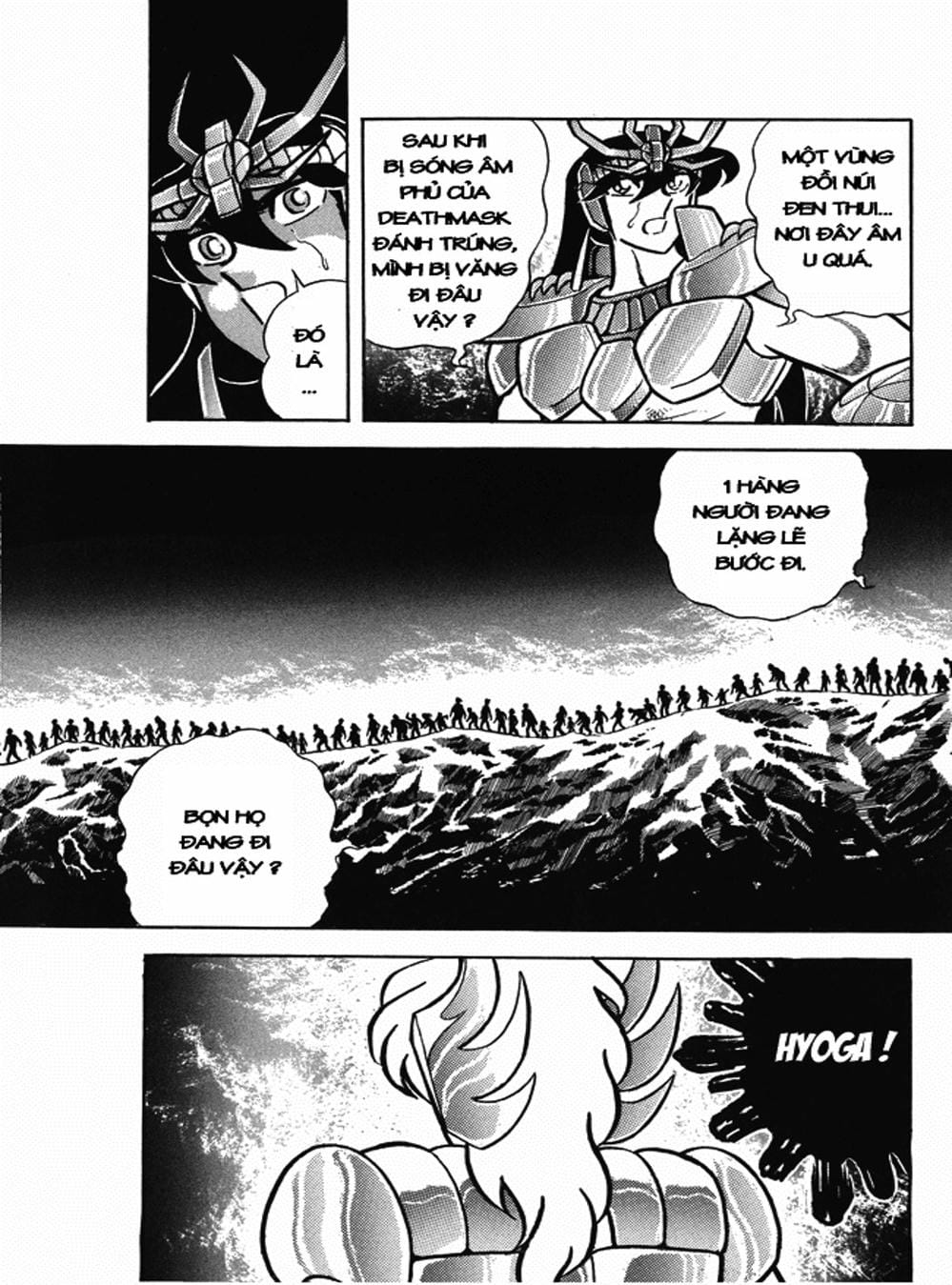 Truyện Tranh Áo Giáp Vàng - Saint Seiya trang 4