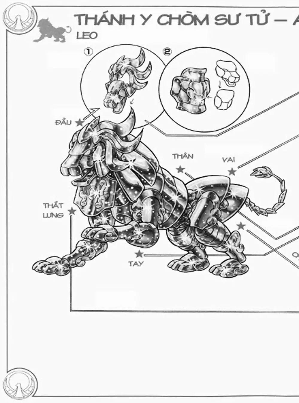 Truyện Tranh Áo Giáp Vàng - Saint Seiya trang 4