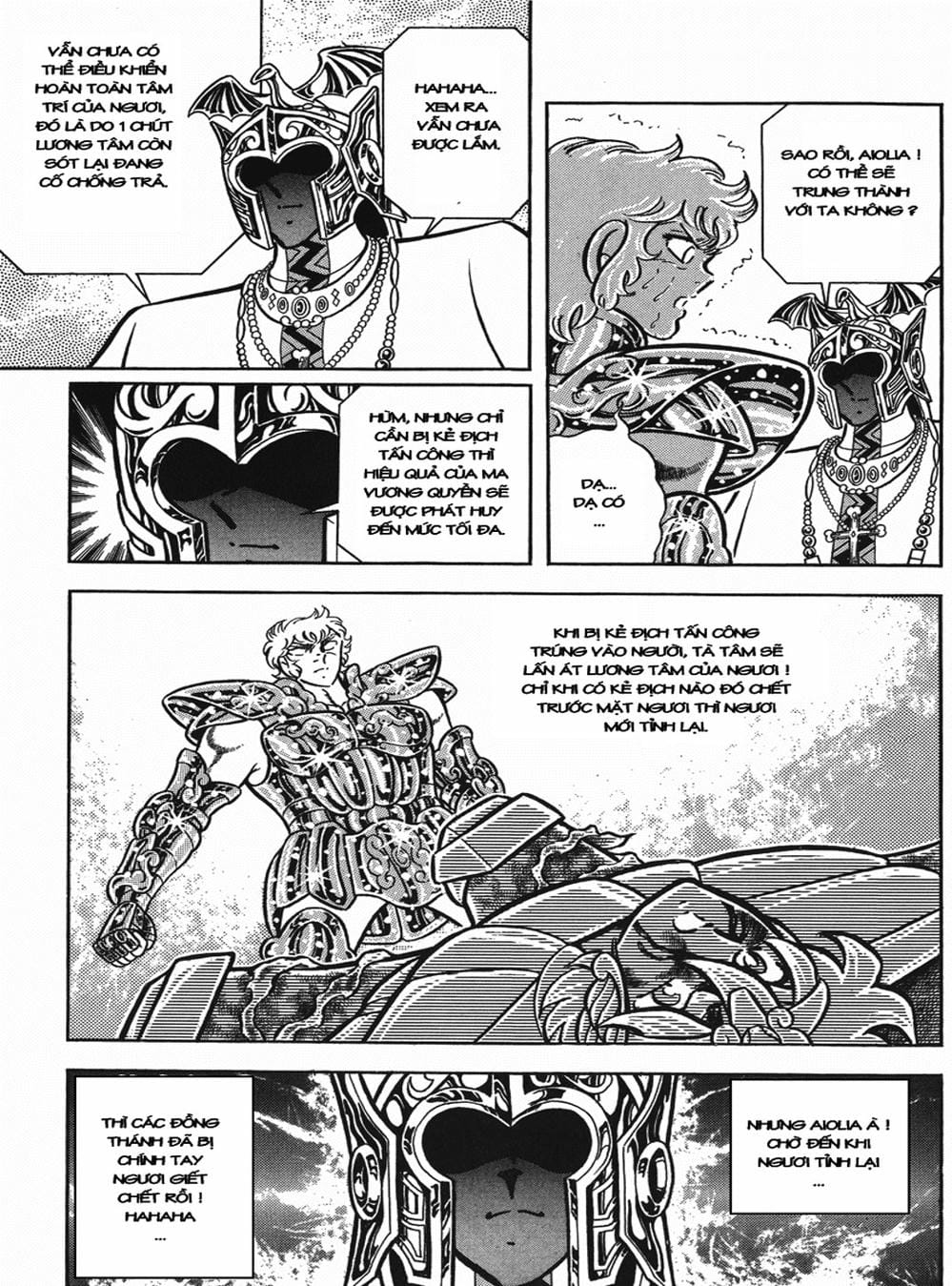Truyện Tranh Áo Giáp Vàng - Saint Seiya trang 4