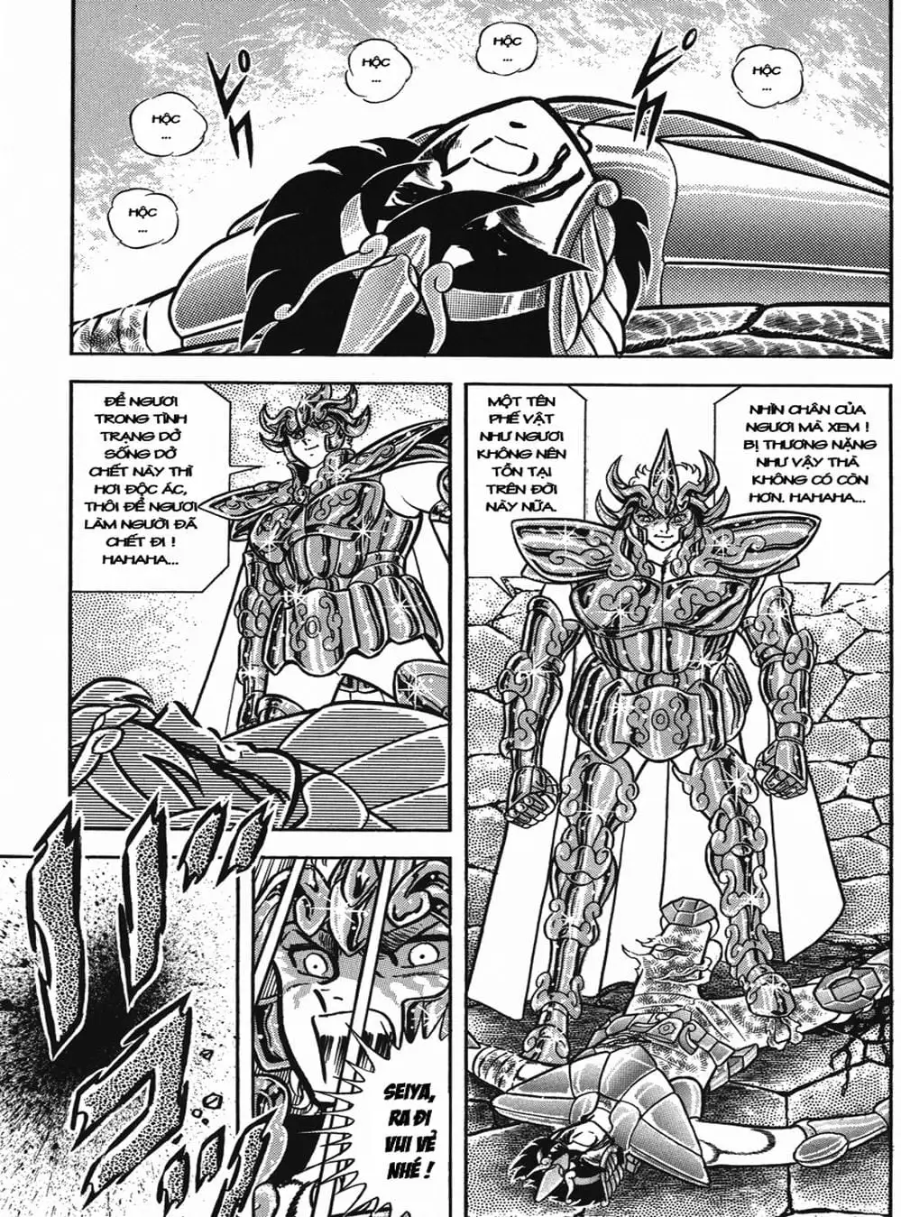 Truyện Tranh Áo Giáp Vàng - Saint Seiya trang 4