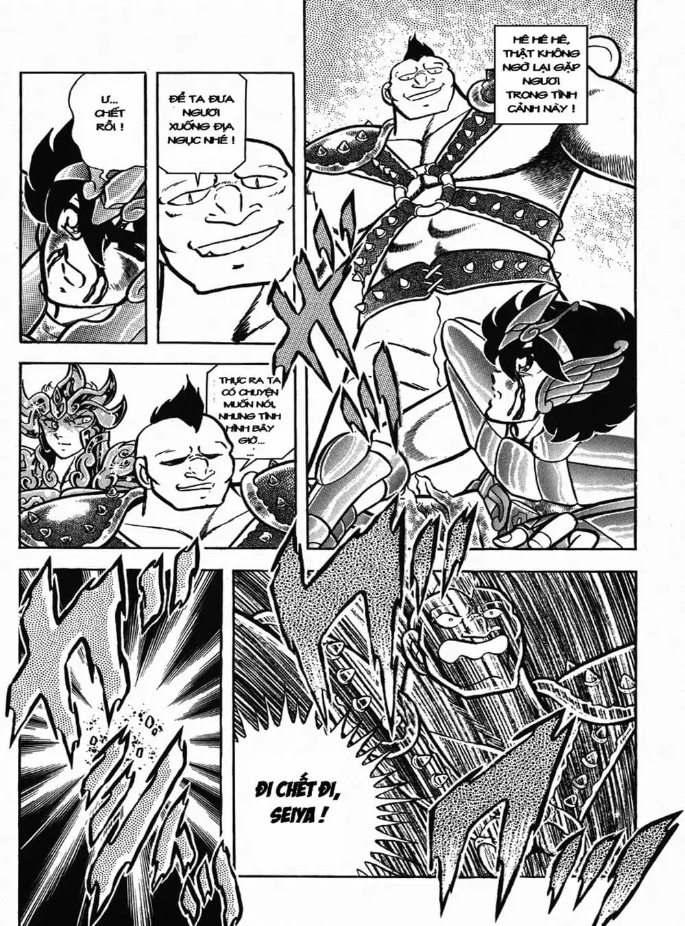 Truyện Tranh Áo Giáp Vàng - Saint Seiya trang 4