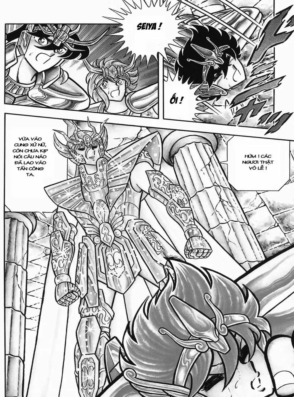 Truyện Tranh Áo Giáp Vàng - Saint Seiya trang 4