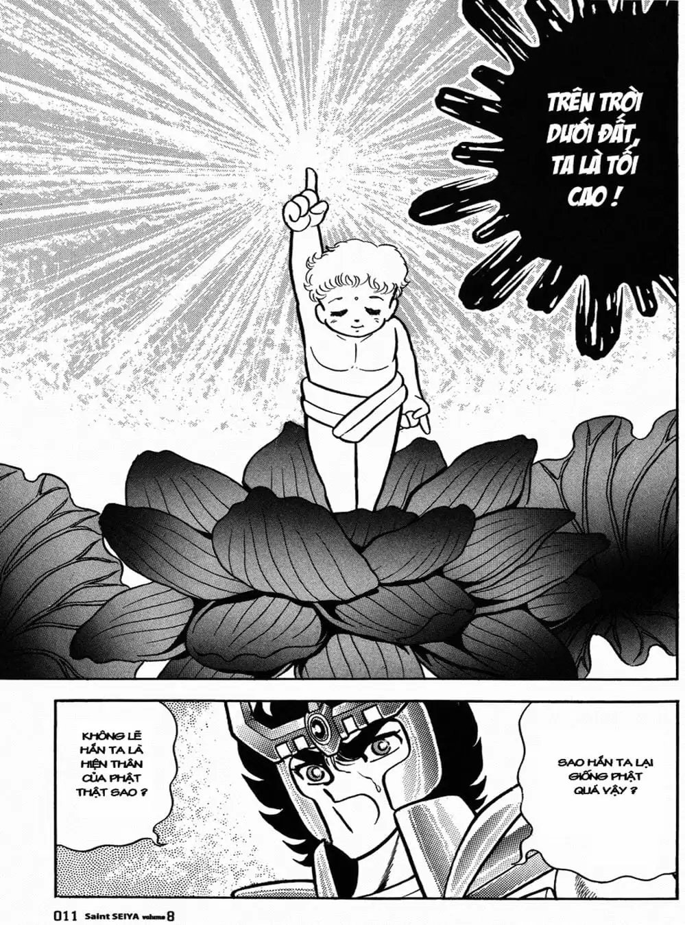 Truyện Tranh Áo Giáp Vàng - Saint Seiya trang 4