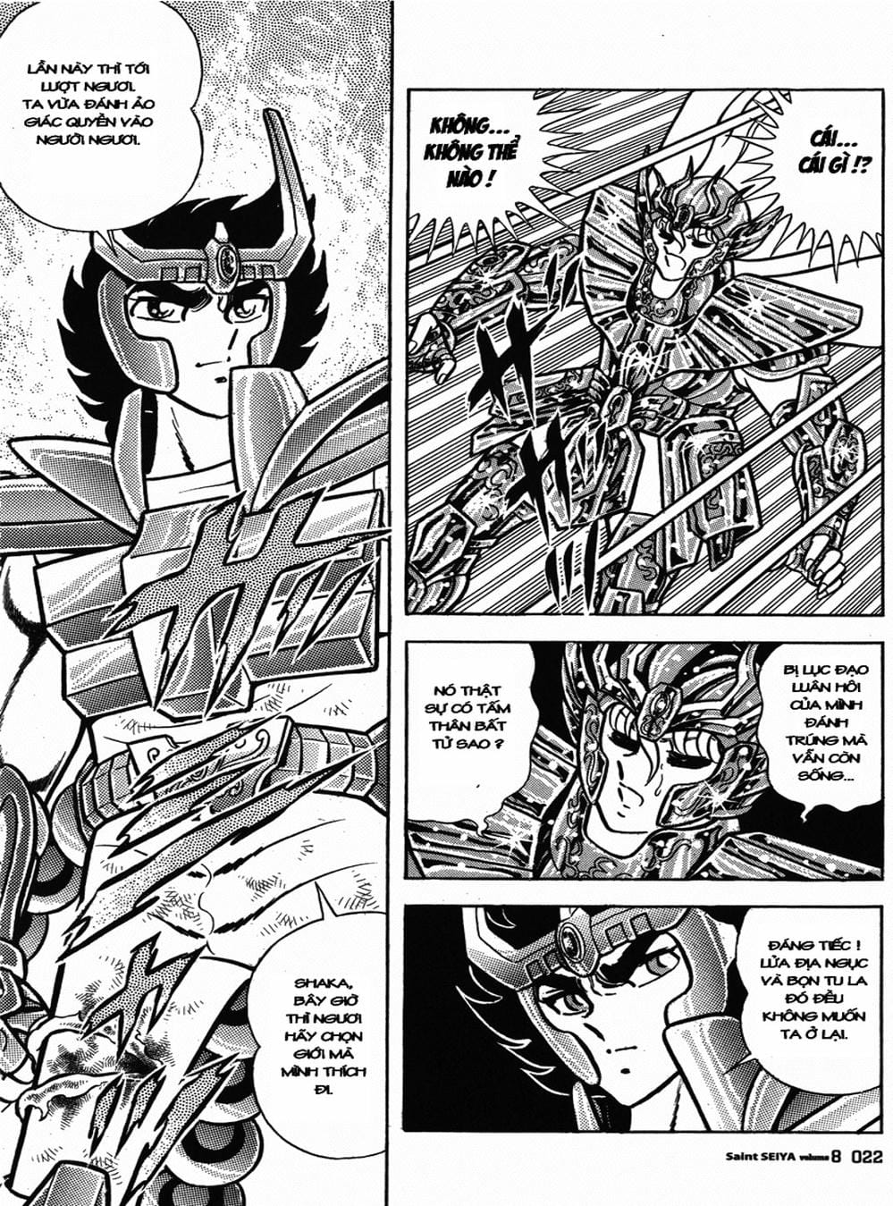 Truyện Tranh Áo Giáp Vàng - Saint Seiya trang 4