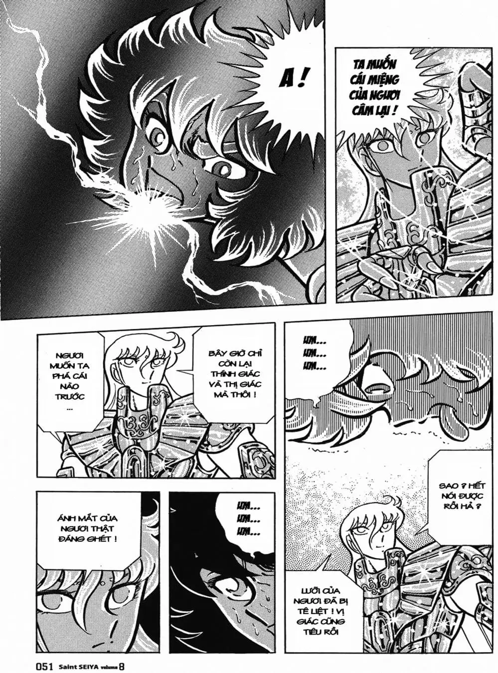 Truyện Tranh Áo Giáp Vàng - Saint Seiya trang 4
