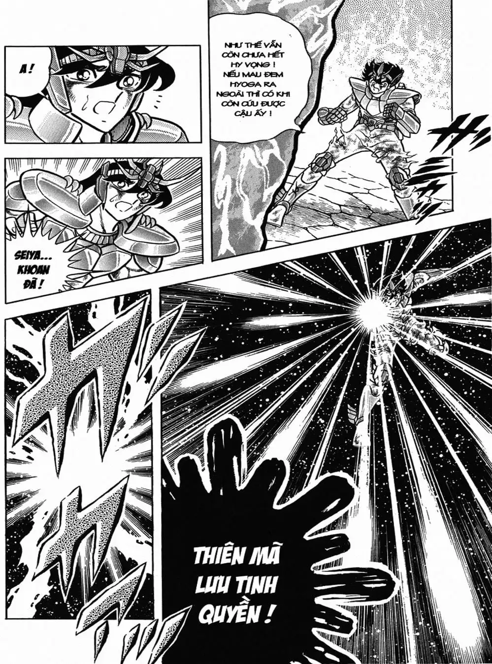 Truyện Tranh Áo Giáp Vàng - Saint Seiya trang 4