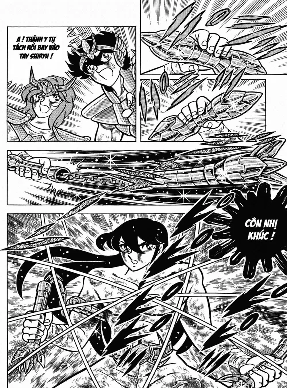 Truyện Tranh Áo Giáp Vàng - Saint Seiya trang 4