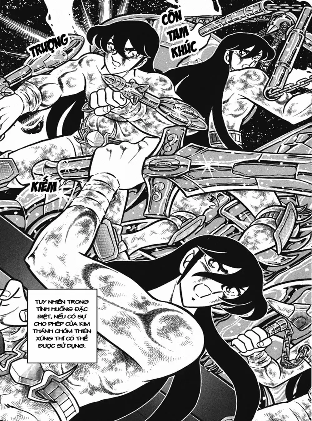 Truyện Tranh Áo Giáp Vàng - Saint Seiya trang 4