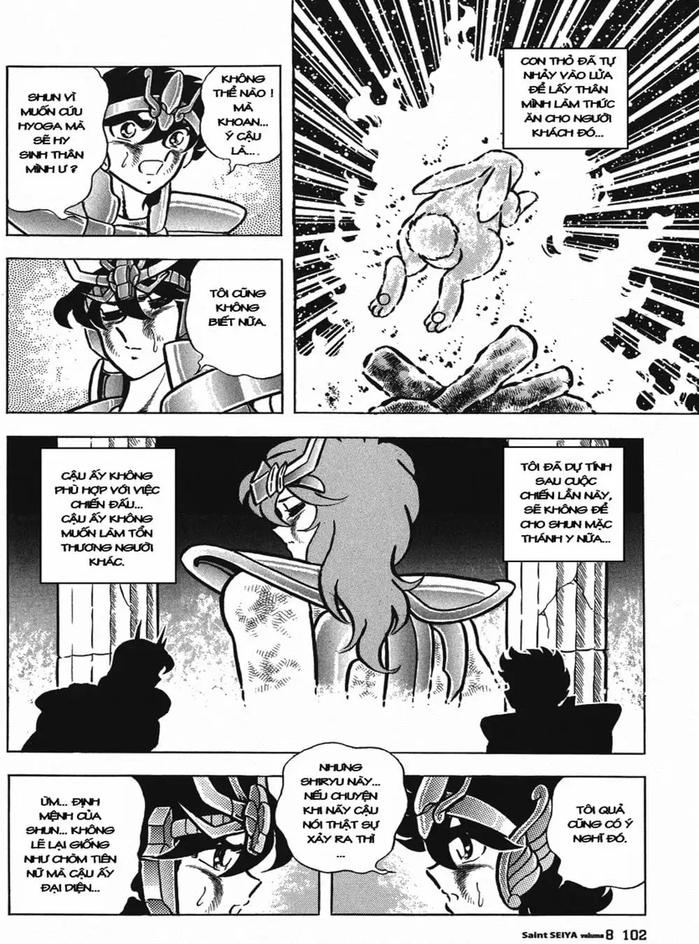 Truyện Tranh Áo Giáp Vàng - Saint Seiya trang 4