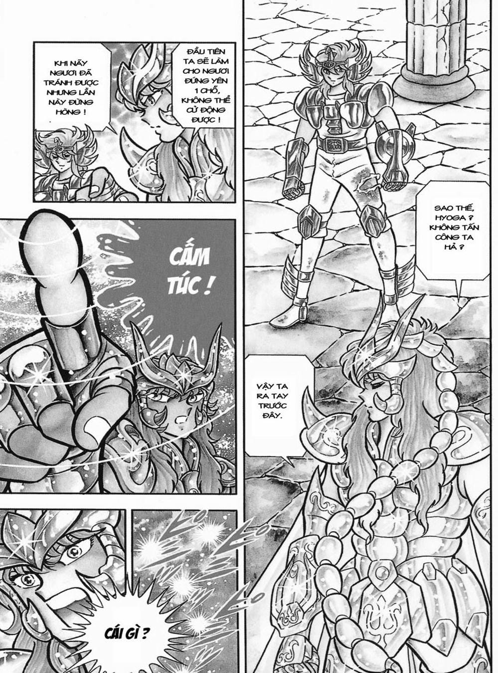 Truyện Tranh Áo Giáp Vàng - Saint Seiya trang 4