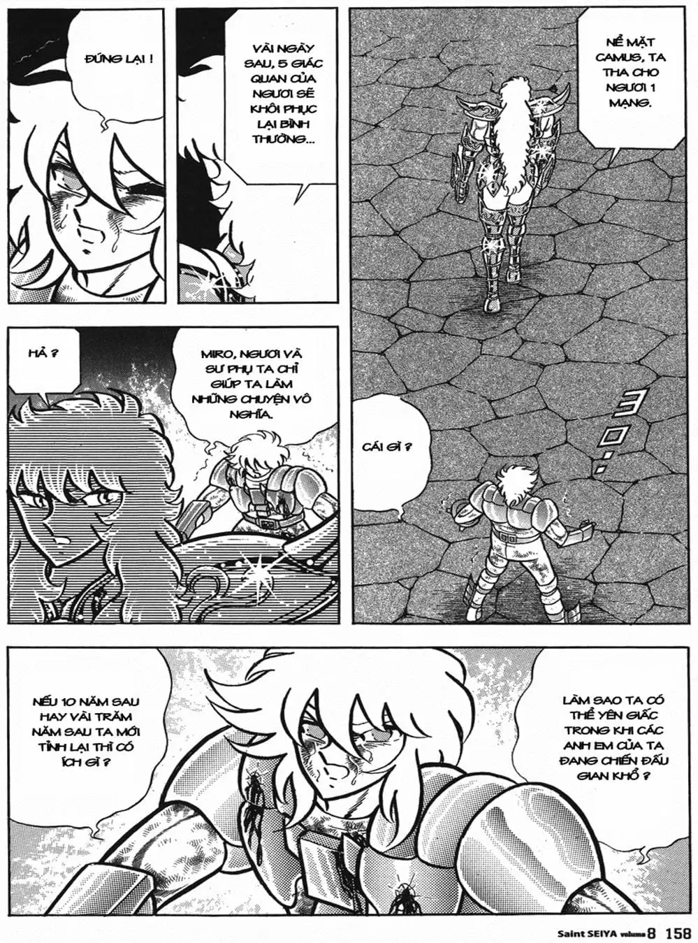 Truyện Tranh Áo Giáp Vàng - Saint Seiya trang 4