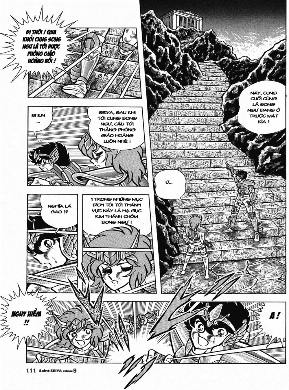 Truyện Tranh Áo Giáp Vàng - Saint Seiya trang 4